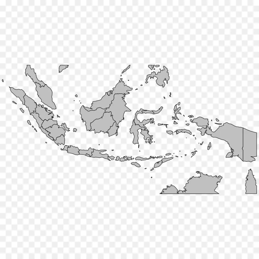 Mapa De Indonesia，País PNG