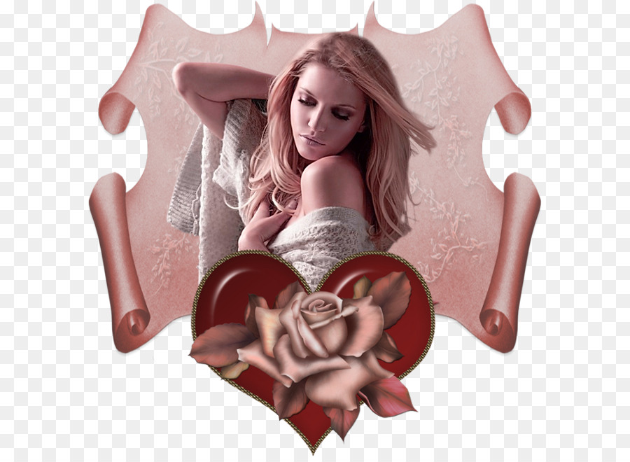 Mujer Con Corazon，Mujer PNG