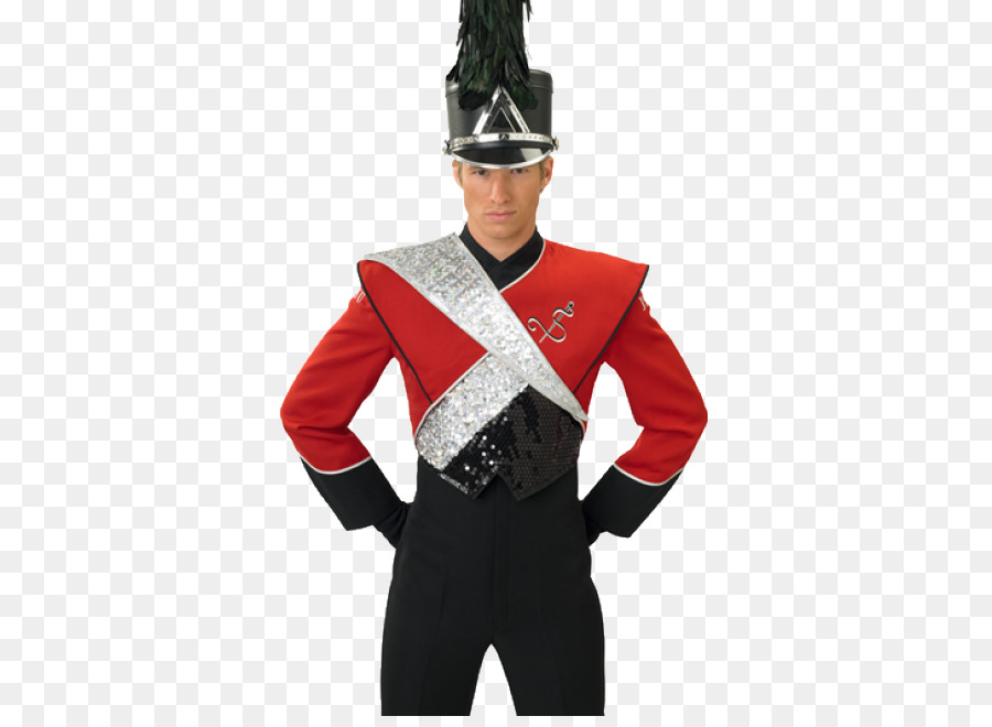 Uniforme De Banda De Marcha，Rojo PNG