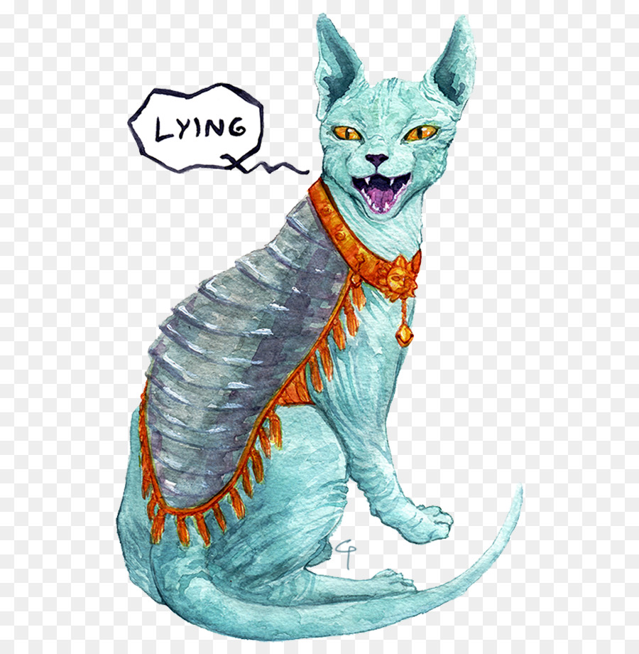 Gato Azul，Ilustración PNG