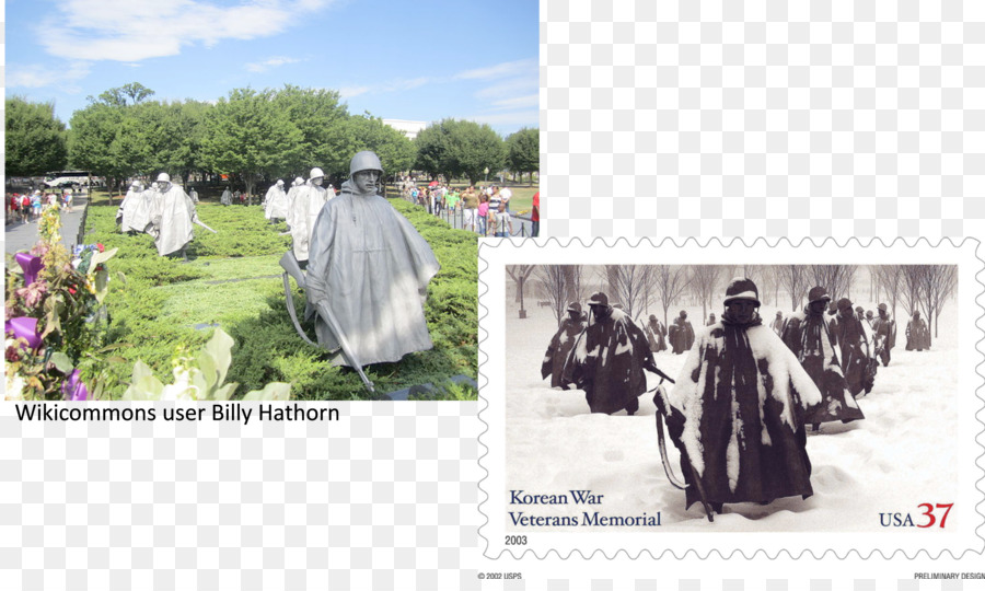 Korean War Veterans Memorial，La Guerra De Corea PNG