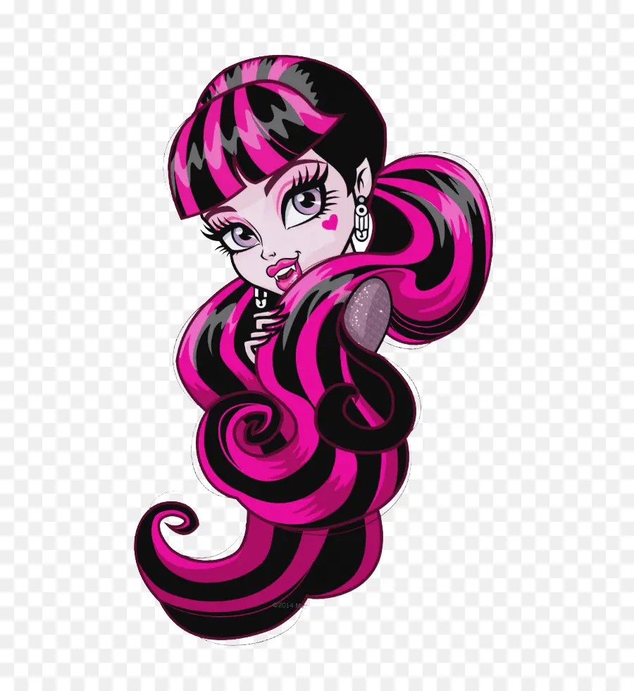 Draculaura，Monster High PNG