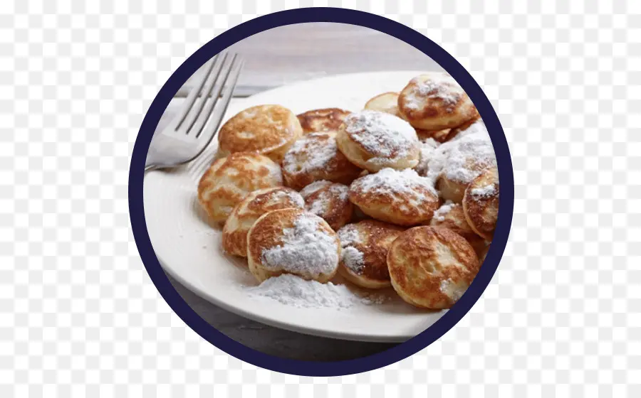 Poffertjes，Cocina Holandesa PNG