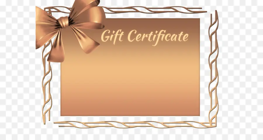 Certificado De Regalo，Vale PNG