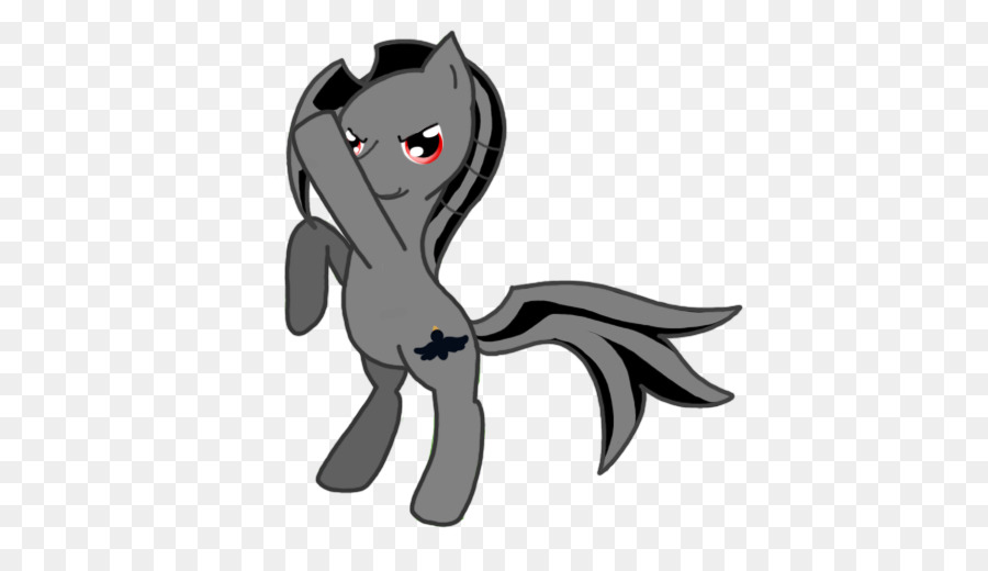 Poni Negro，Unicornio PNG