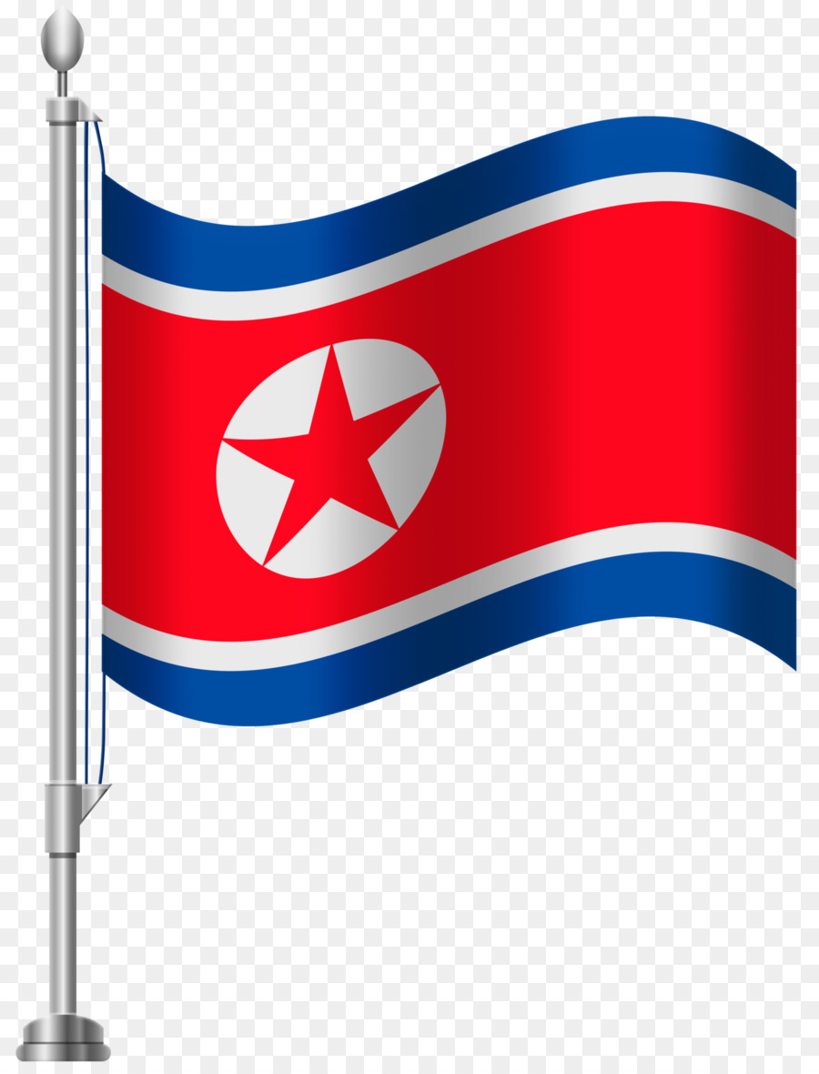 Bandera De Corea Del Norte，País PNG