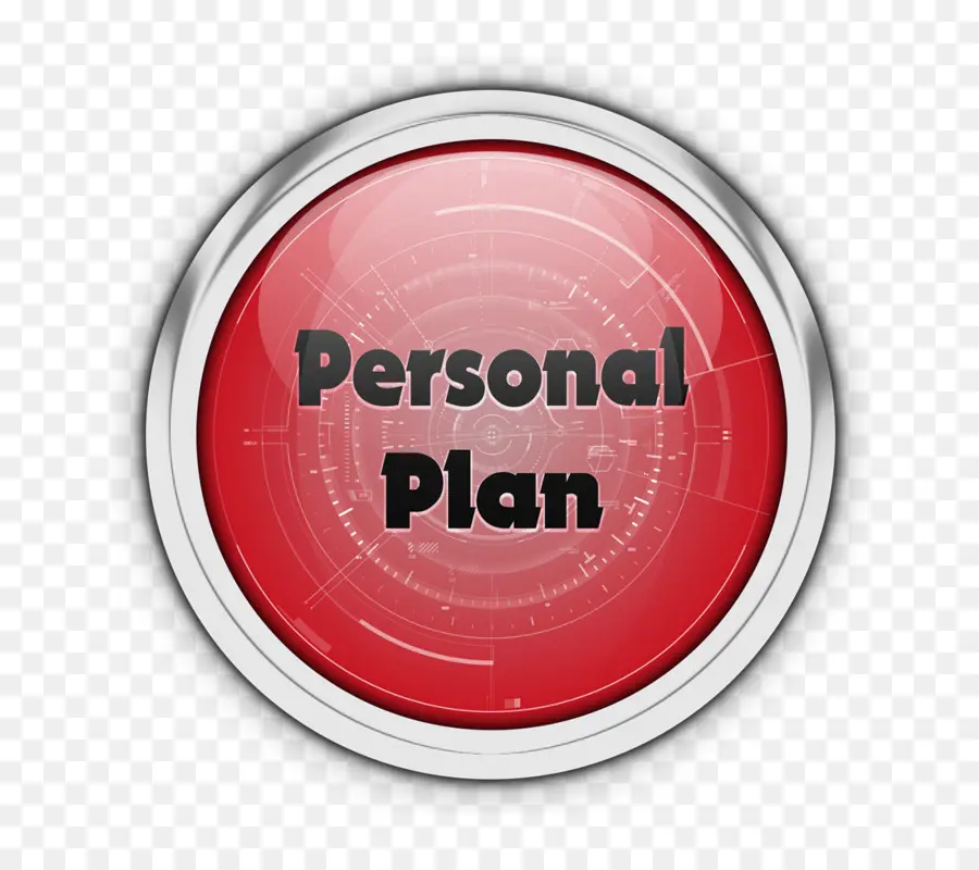 Botón De Plan Personal，Rojo PNG