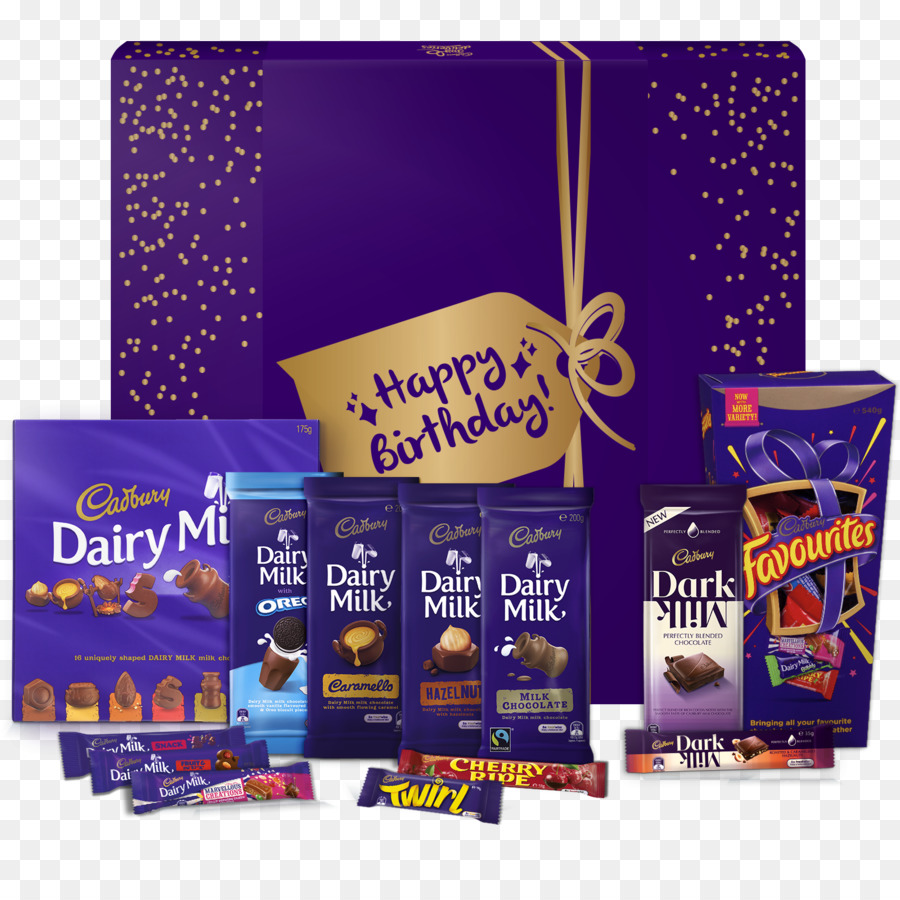 Set De Regalo De Chocolate Cadbury，Dulce PNG