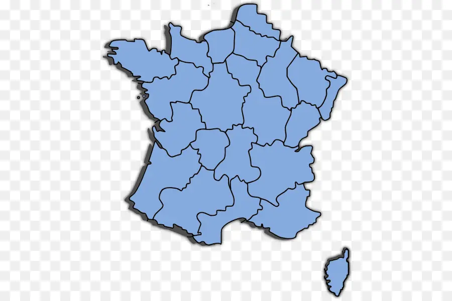 Francia，Mapa PNG