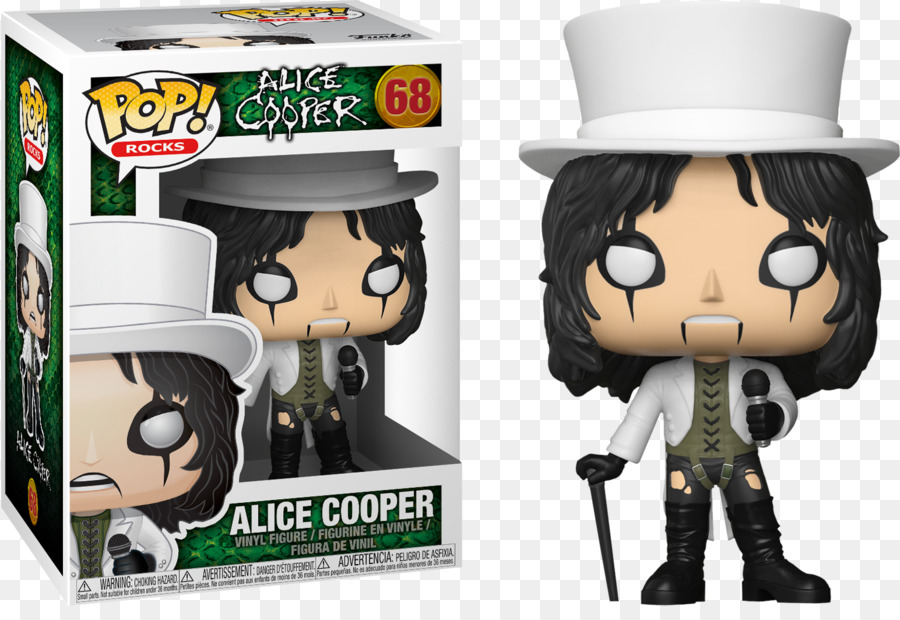 Funko，Alice Cooper 68 Pop Rocks Figura De Vinilo PNG