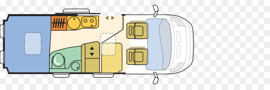 Disposición De La Autocaravana，Camper PNG