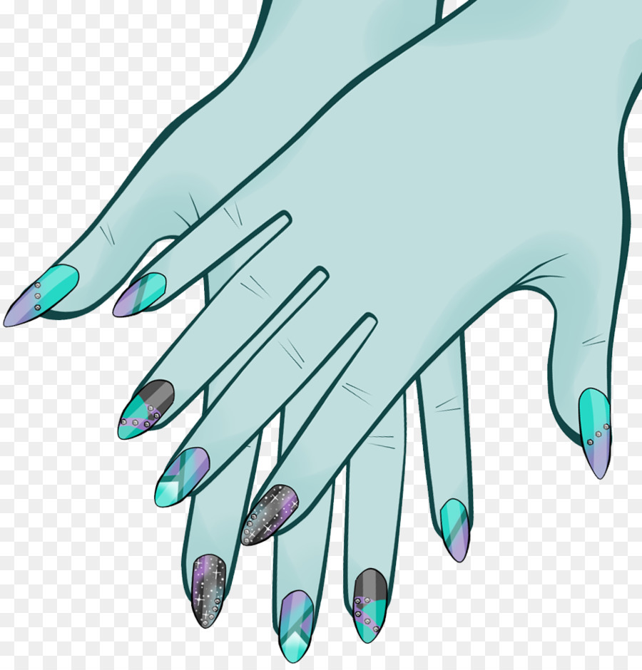 Uñas，De La Mano De La Modelo PNG