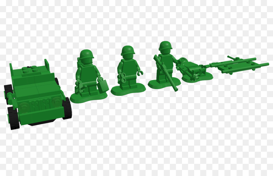 Los Hombres Del Ejército，Verde PNG