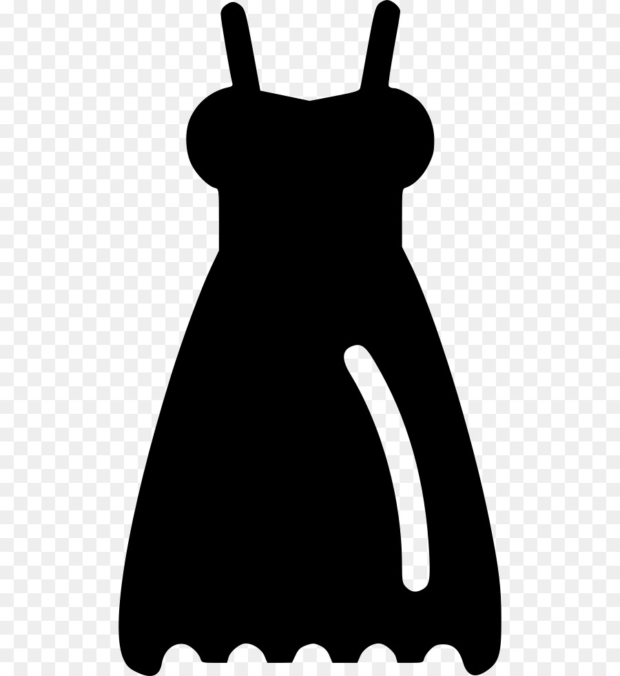 Vestido，Negro PNG