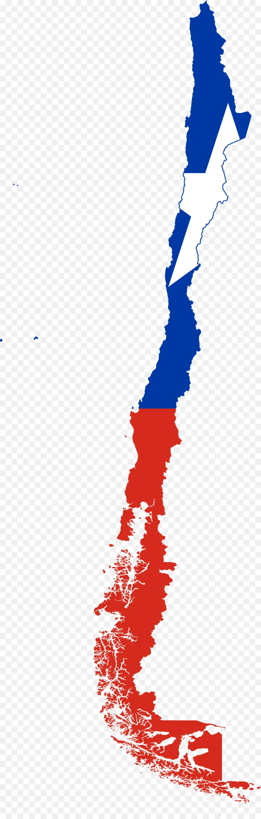 Chile，La Bandera De Chile PNG