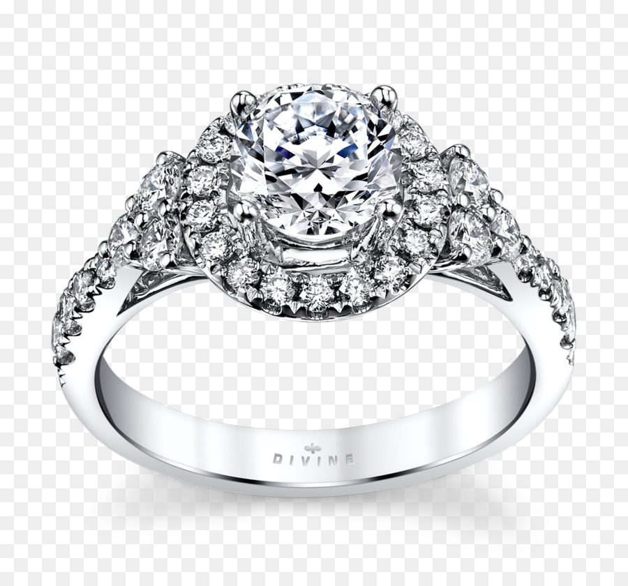 Anillo De Diamantes，Diamante PNG