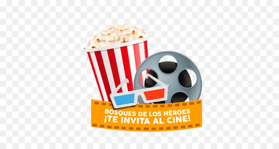 Invitación Al Cine，Palomitas PNG