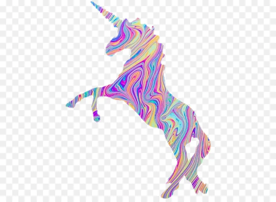 Pegatina，Unicornio PNG