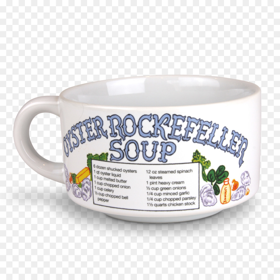 Taza De Café，Ostras Rockefeller PNG