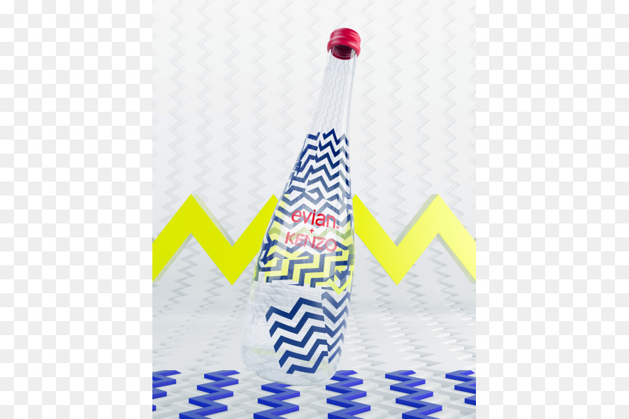 Evian，Botella PNG