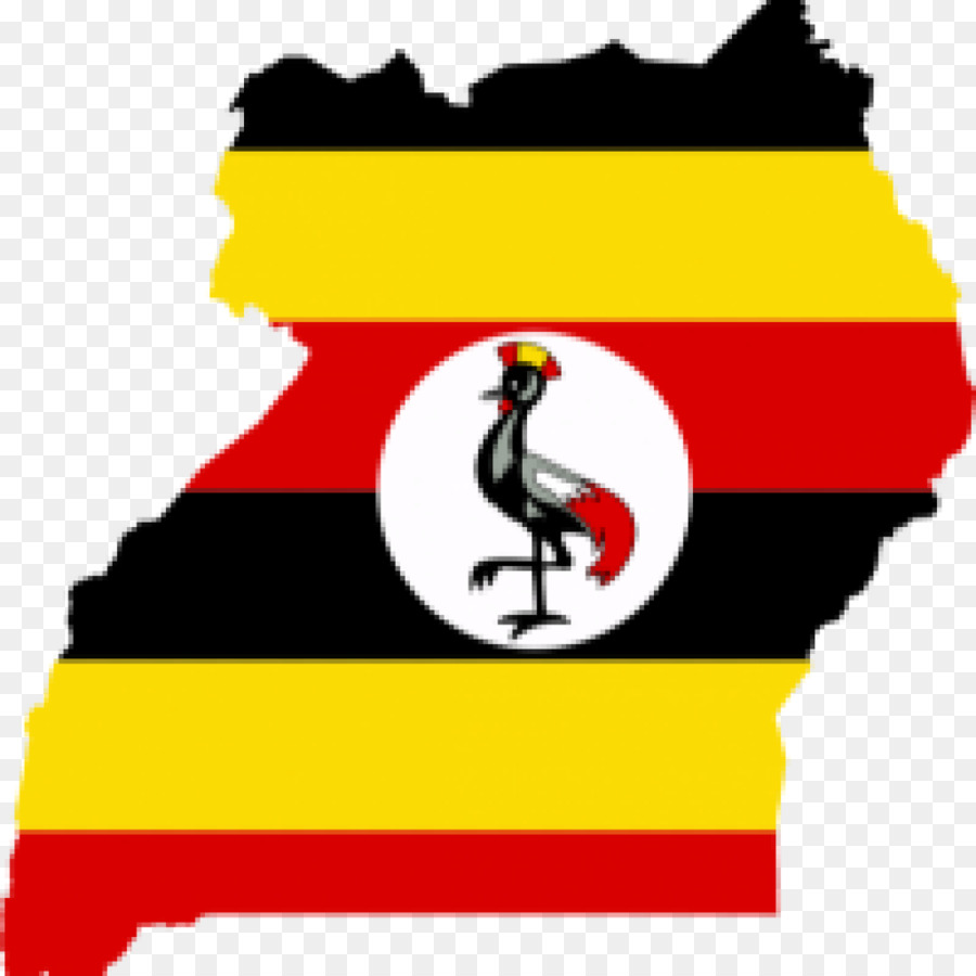 Uganda，Bandera De Uganda PNG