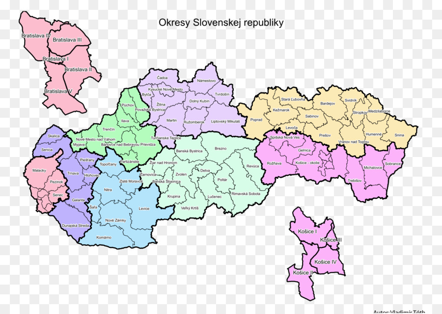 Eslovaquia，Mapa PNG