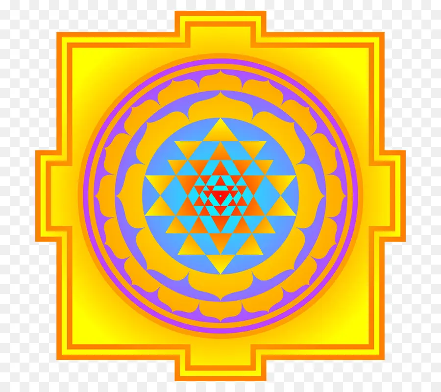 Sri Yantra，Mandala PNG