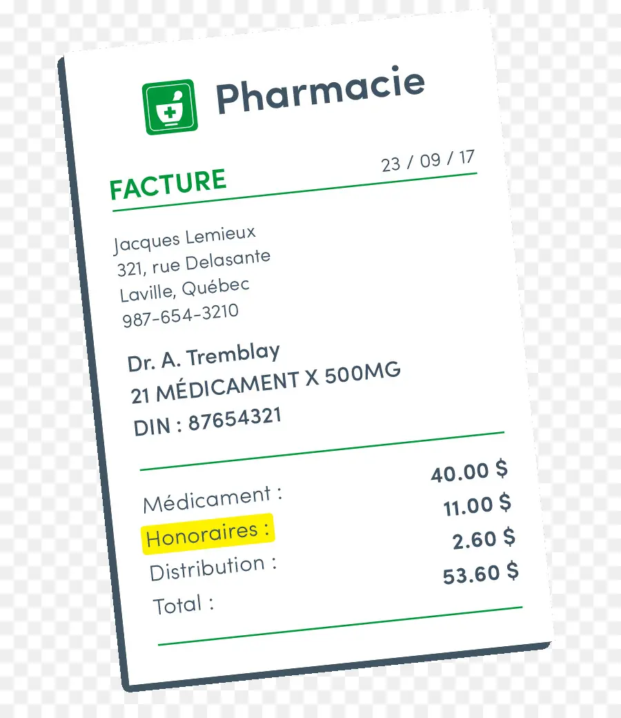 Recibo De Farmacia，Medicamento PNG