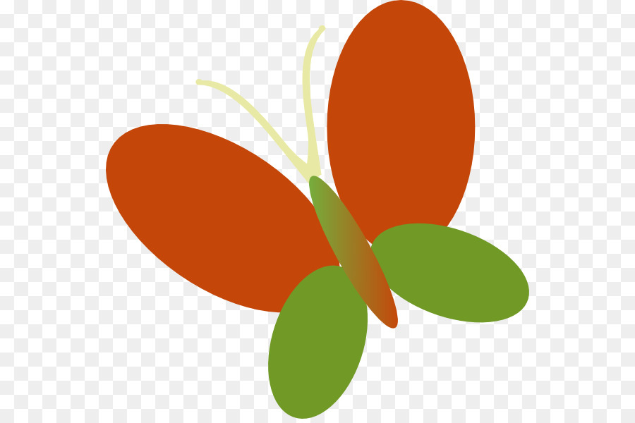 Mariposa，Rojo PNG