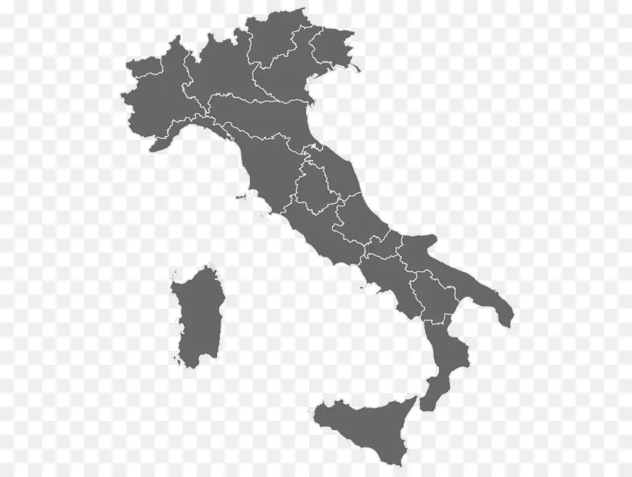 Mapa De Italia，País PNG