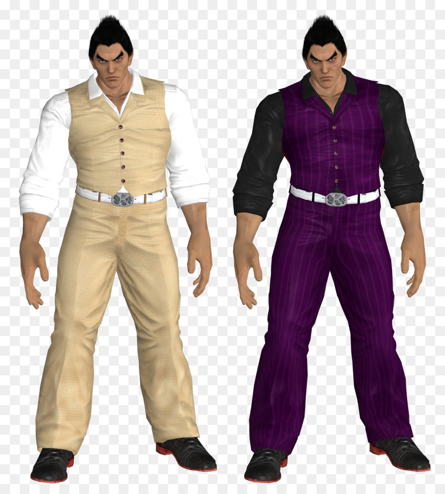 Personajes De Tekken En Trajes，Luchadores PNG