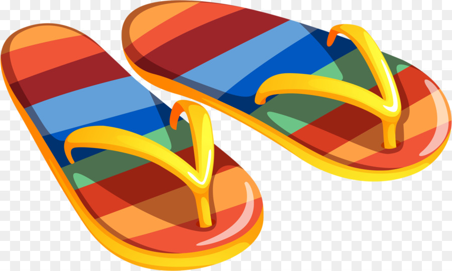 Chanclas Coloridas，Chanclas PNG