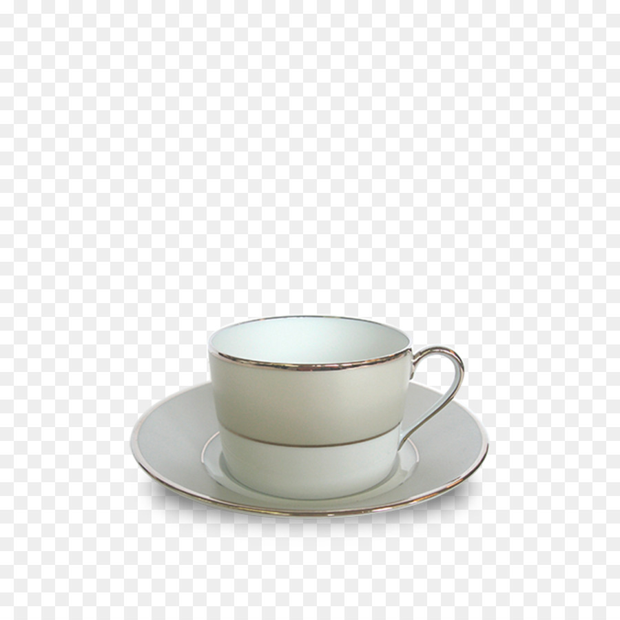 Taza Con Platillo，Cuchara PNG