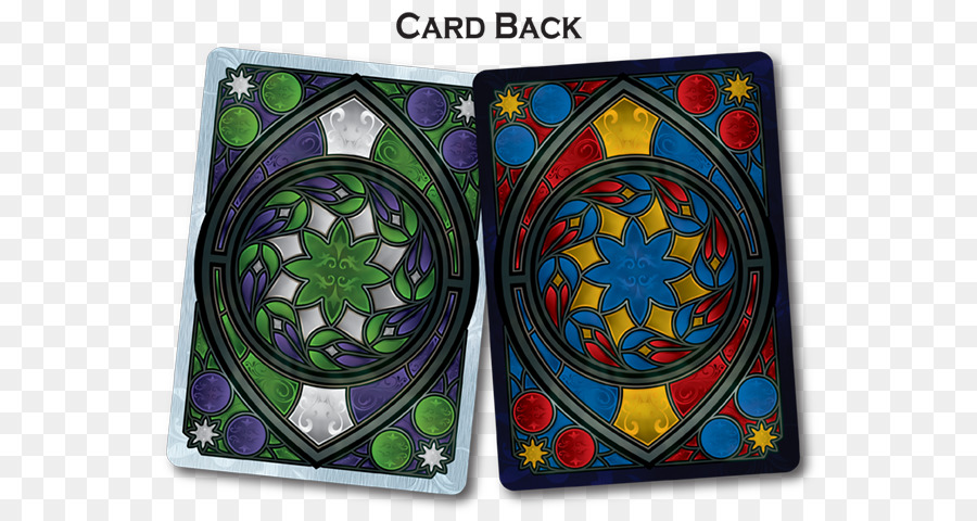 Dorsos De Cartas Coloridos，Diseño PNG