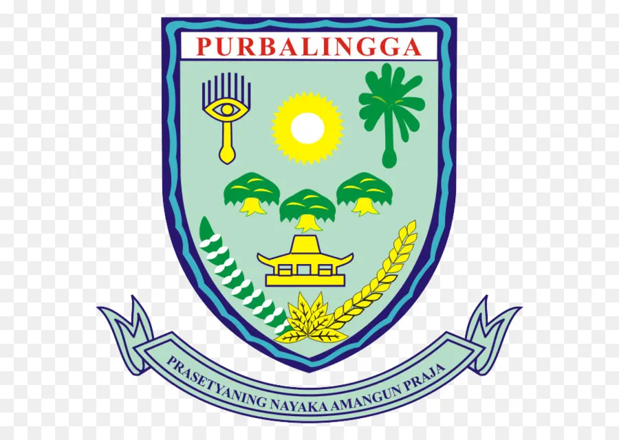 Escudo De Armas，Purbalingga PNG