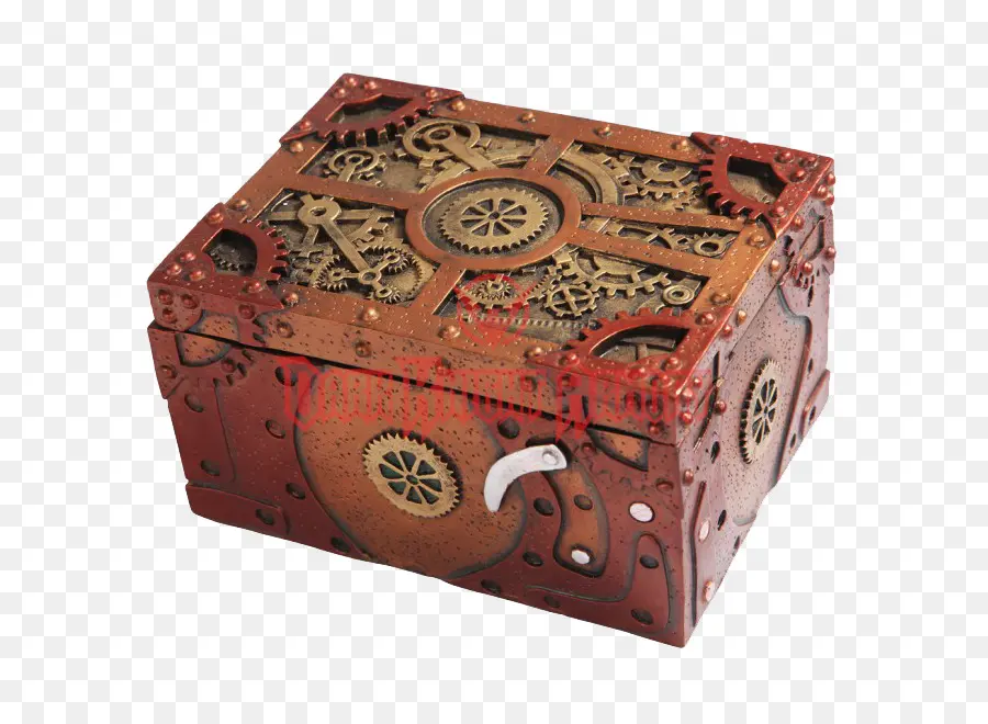 Caja Steampunk，Engranajes PNG