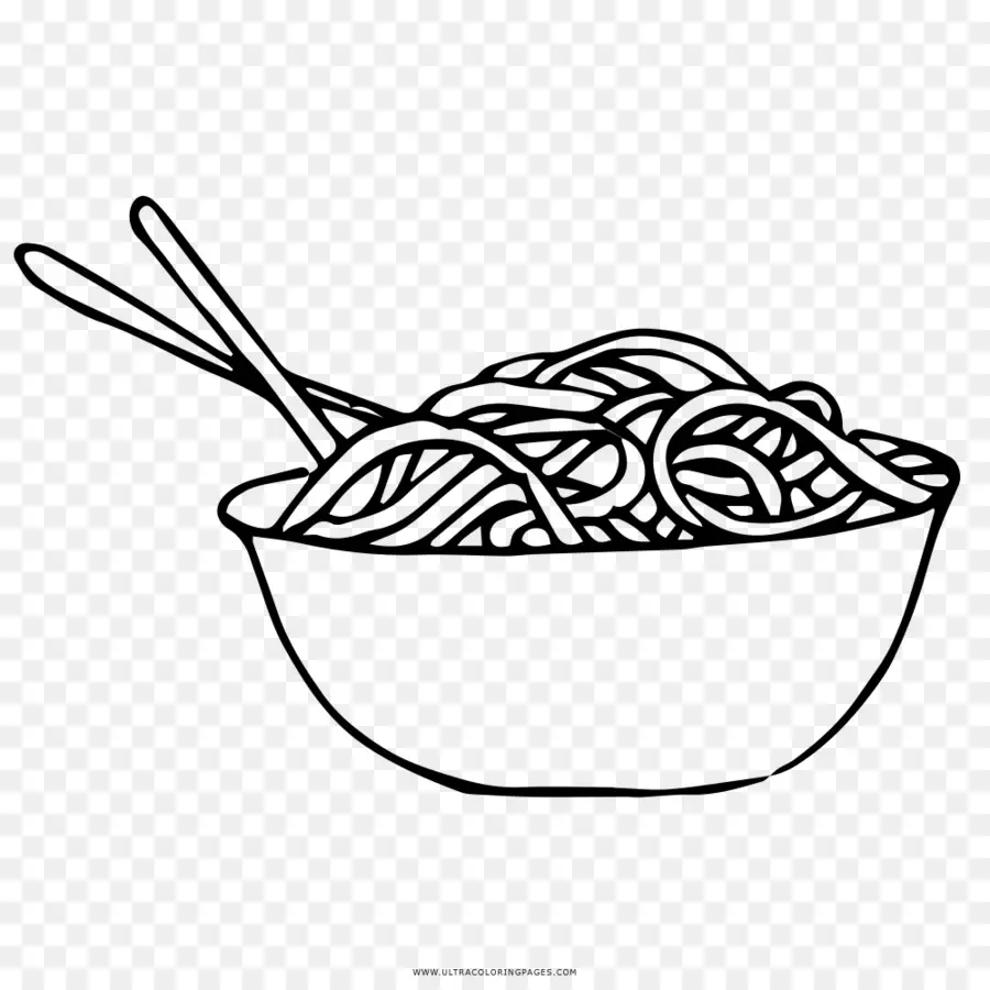 Libro Para Colorear，La Pasta PNG