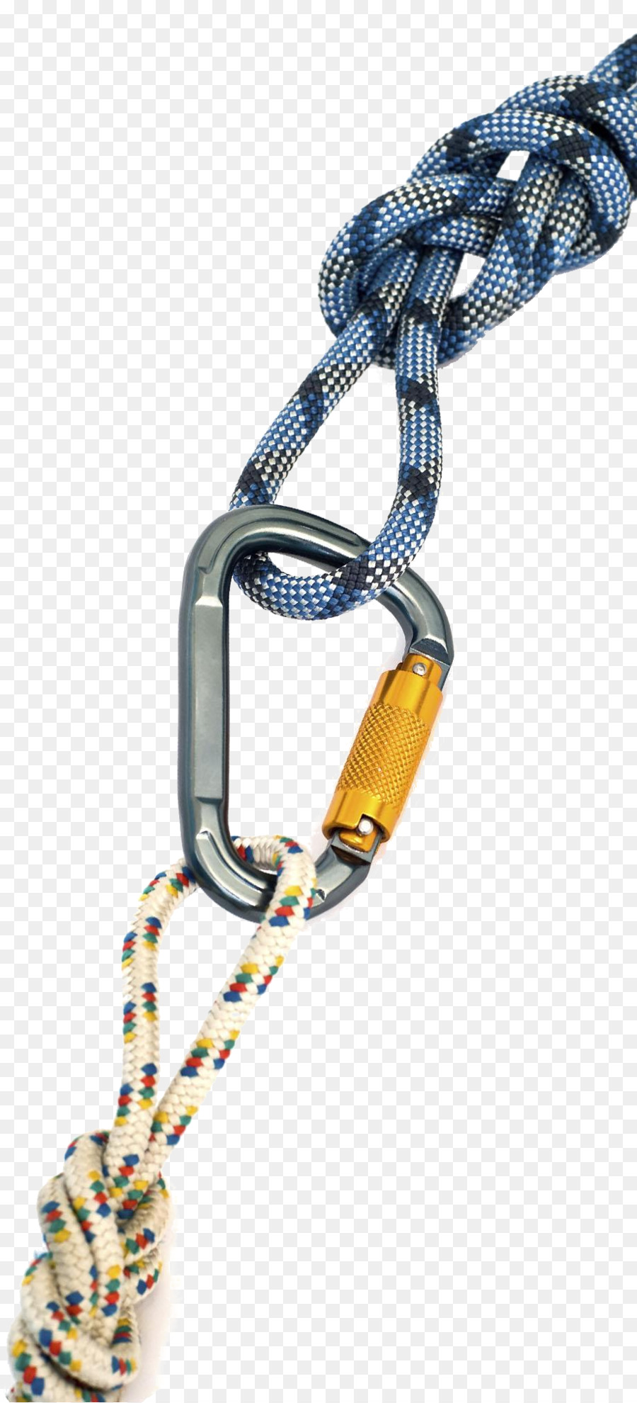 Cuerda，Belay Rappel Dispositivos PNG