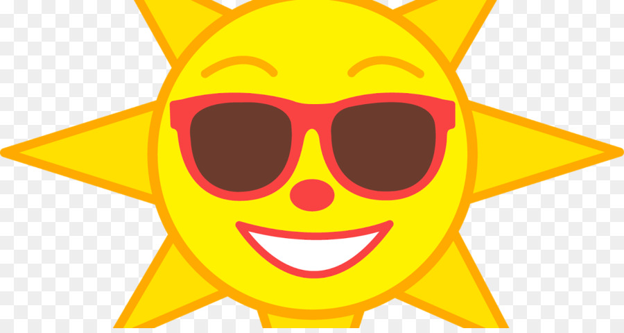 Sol Con Gafas De Sol，Verano PNG