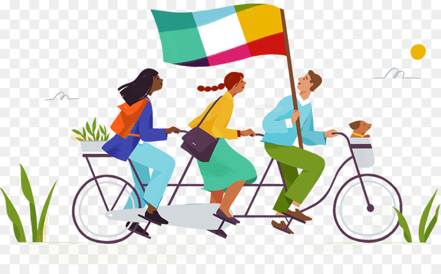 Bicicleta，Dibujos Animados PNG