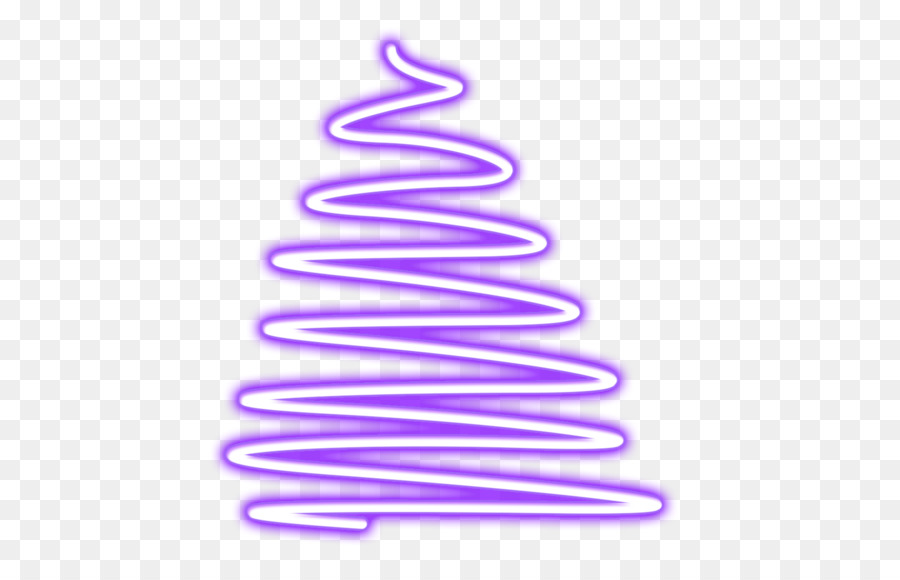 Árbol De Navidad De Neón，Navidad PNG