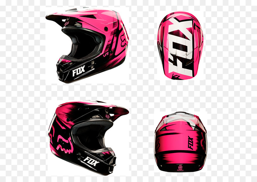 Cascos De Moto，Fox Racing PNG