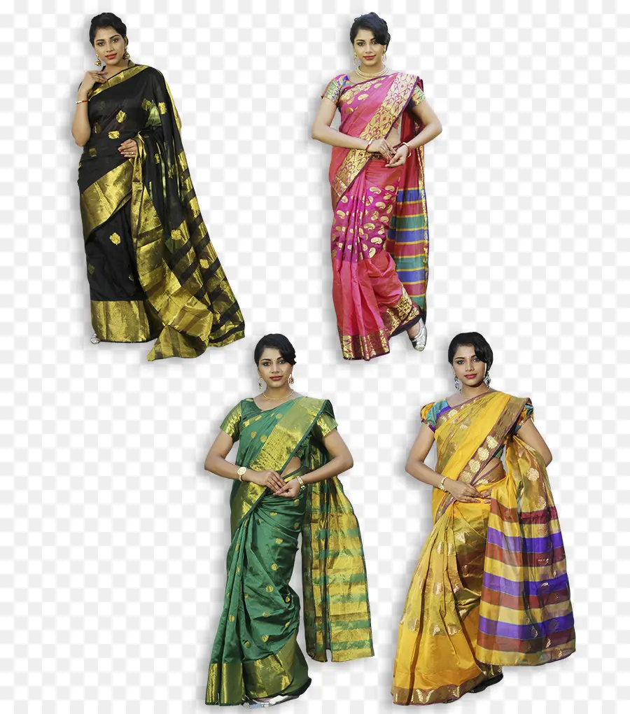 Sari，Georgette PNG