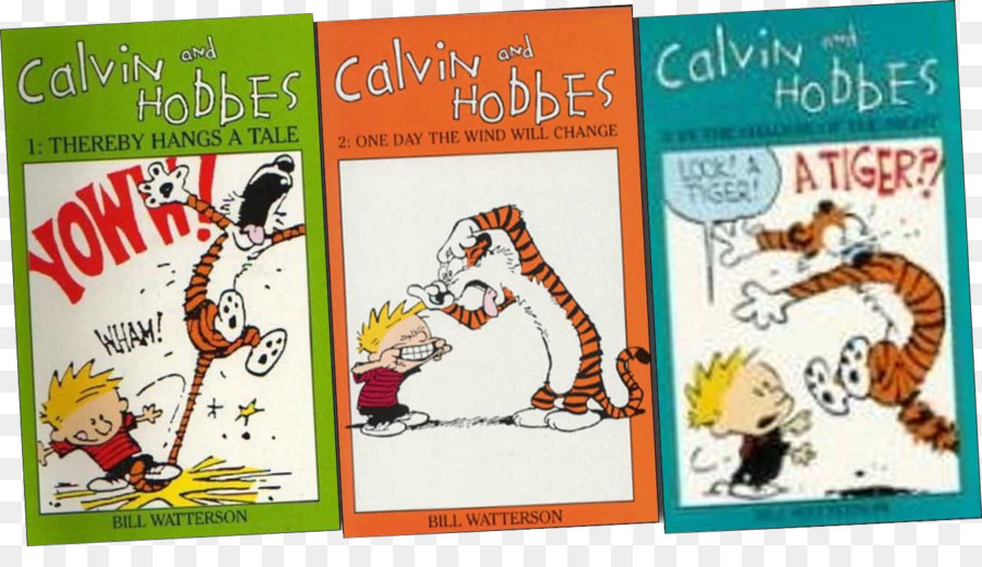 Calvin Y Hobbes Lo Cuelga Un Cuento，Papel PNG