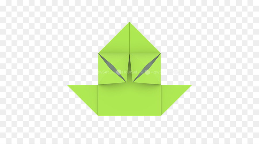 Origami，Verde PNG