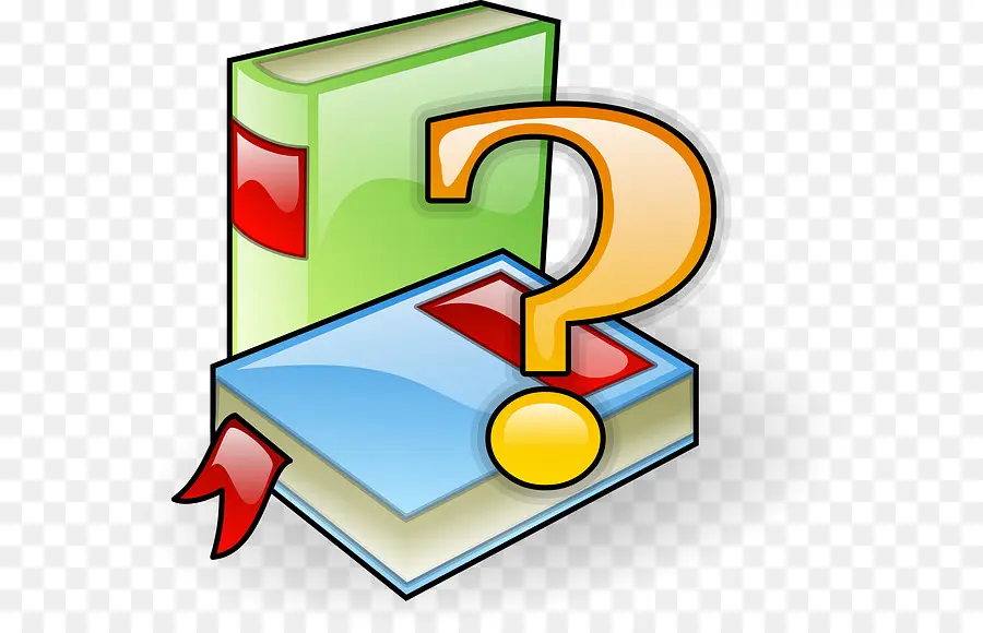 Libros，Signo De Interrogación PNG