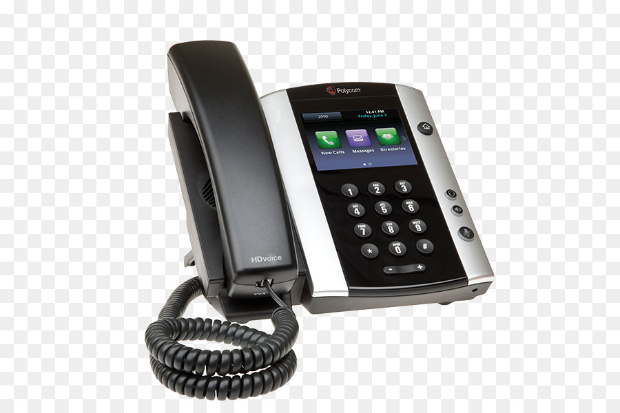 Polycom Vvx 500，Teléfono Voip PNG