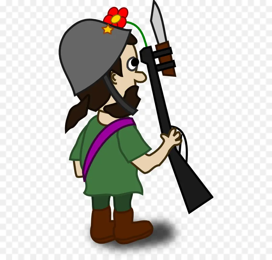 Soldado De Dibujos Animados，Personaje PNG