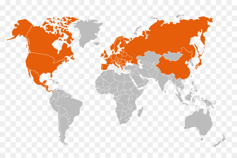 Mapa Mundial，Países PNG