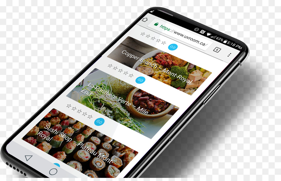 Smartphone，La Comida PNG